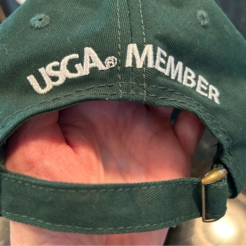 US Open Golf Hat Cap 2018 Shinnecock Hills USGA Member Adjustable Green